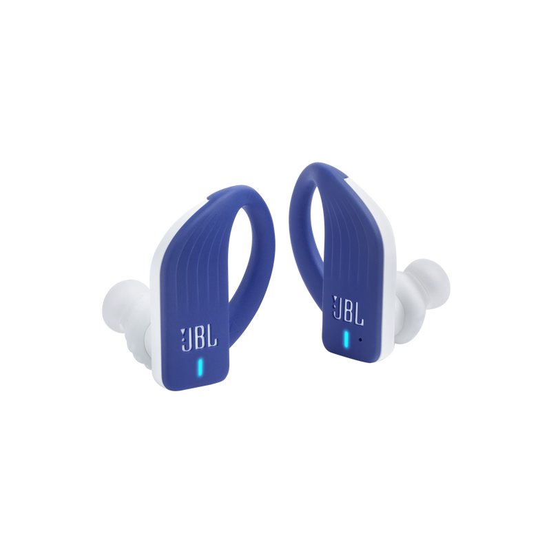 JBL Endurance PEAK - Blue - Waterproof True Wireless In-Ear Sport Headphones - Detailshot 3 image number null