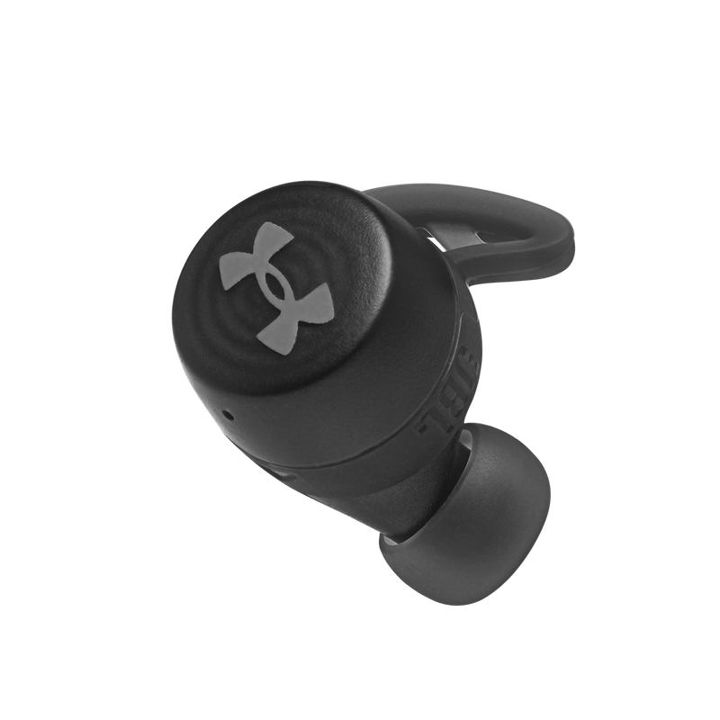UA True Wireless Streak - Black - Ultra-compact In-Ear Sport Headphones - Detailshot 3 image number null