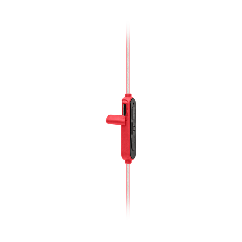 Reflect Mini BT - Red - Lightest Bluetooth Sport Earphones - Detailshot 4 image number null