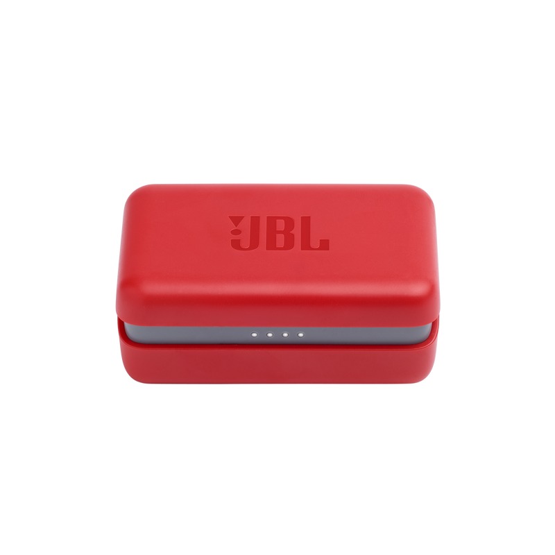 JBL Endurance PEAK - Red - Waterproof True Wireless In-Ear Sport Headphones - Detailshot 5 image number null
