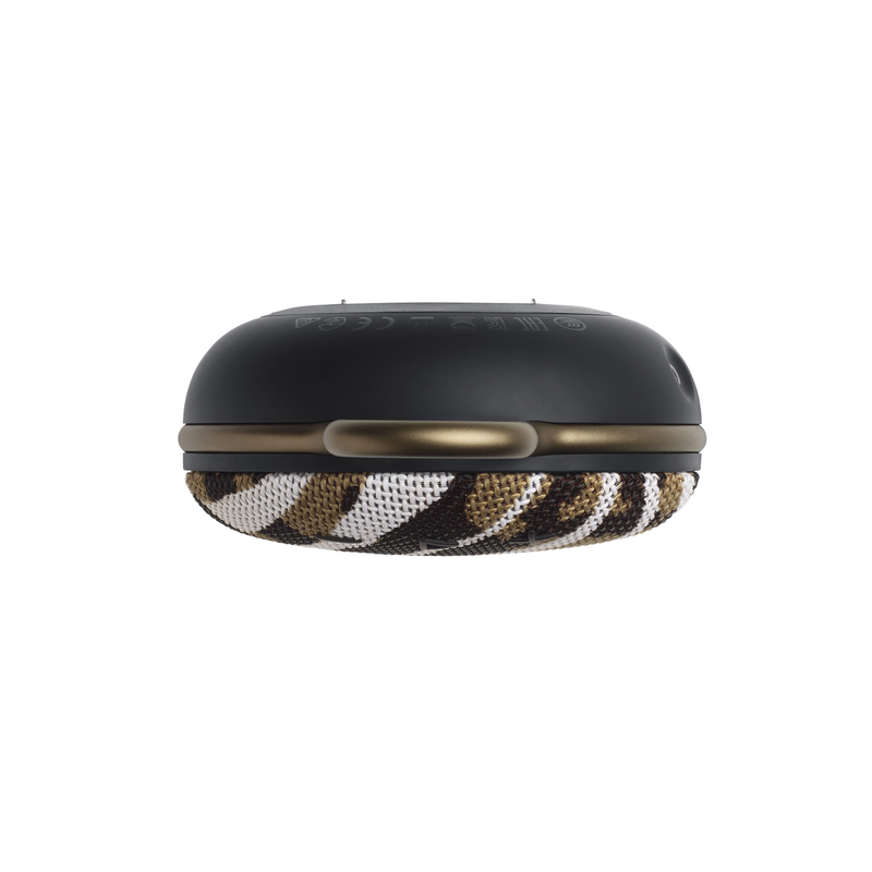 JBL Clip 3 - BlackWhite/Brown Camo - Portable Bluetooth® speaker - Top image number null