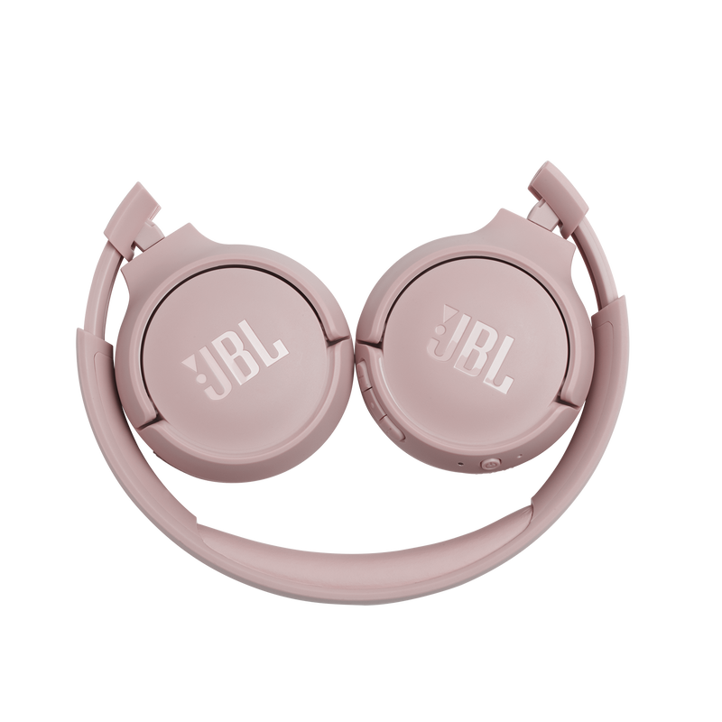 JBL Tune 560BT - Pink - Wireless on-ear headphones - Bottom image number null