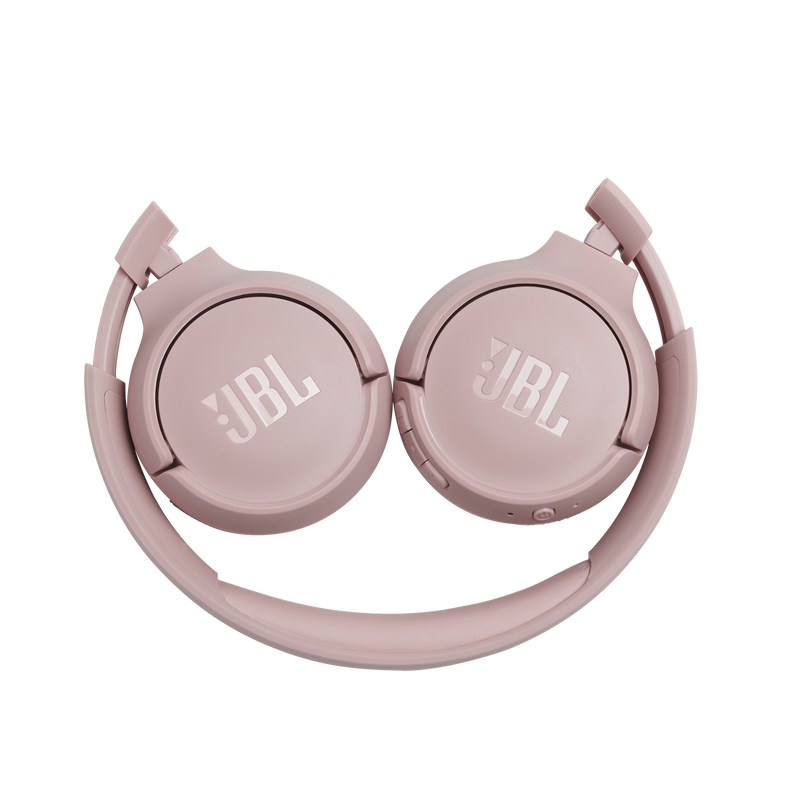 JBL Tune 560BT - Pink - Wireless on-ear headphones - Bottom image number null