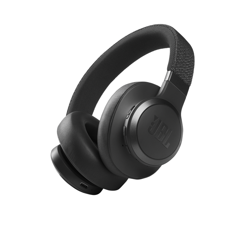 JBL Live 660NC - Black - Wireless over-ear NC headphones - Hero image number null