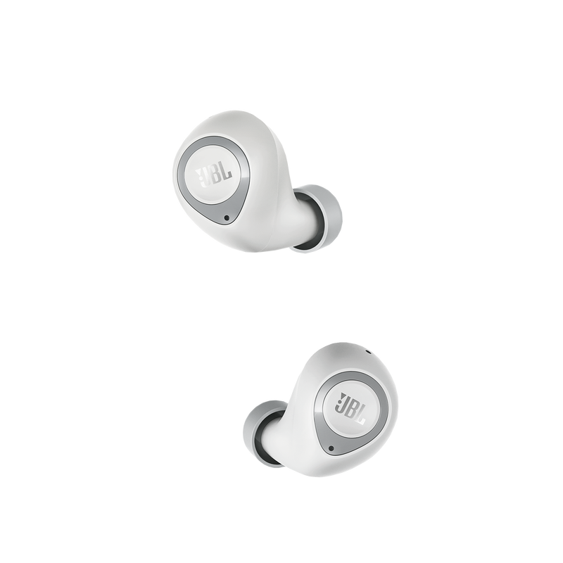JBL T100TWS - White - True wireless in-ear headphones. - Hero image number null