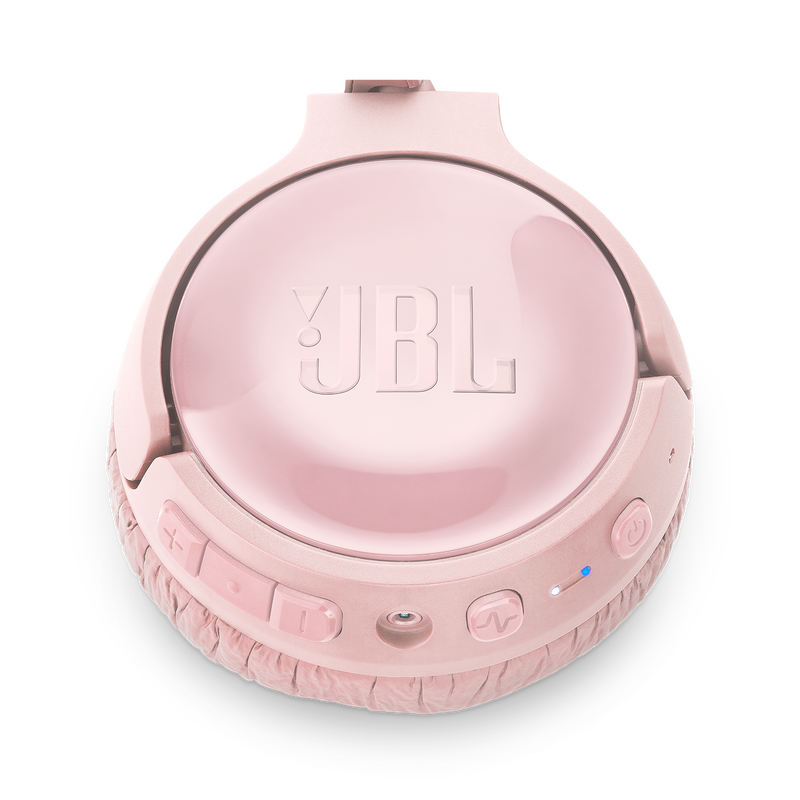 JBL Tune 600BTNC - Pink - Wireless, on-ear, active noise-cancelling headphones. - Detailshot 3 image number null