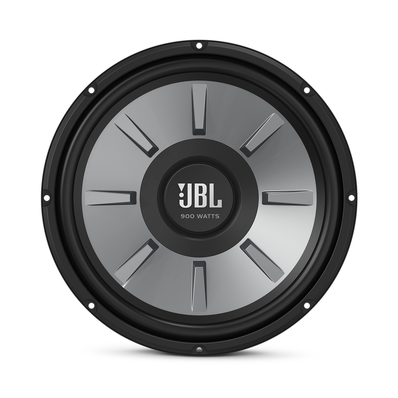 JBL Stage 1010 Subwoofer - Black - 10" (250mm) woofer with 225 RMS and 900W peak power handling. - Front image number null