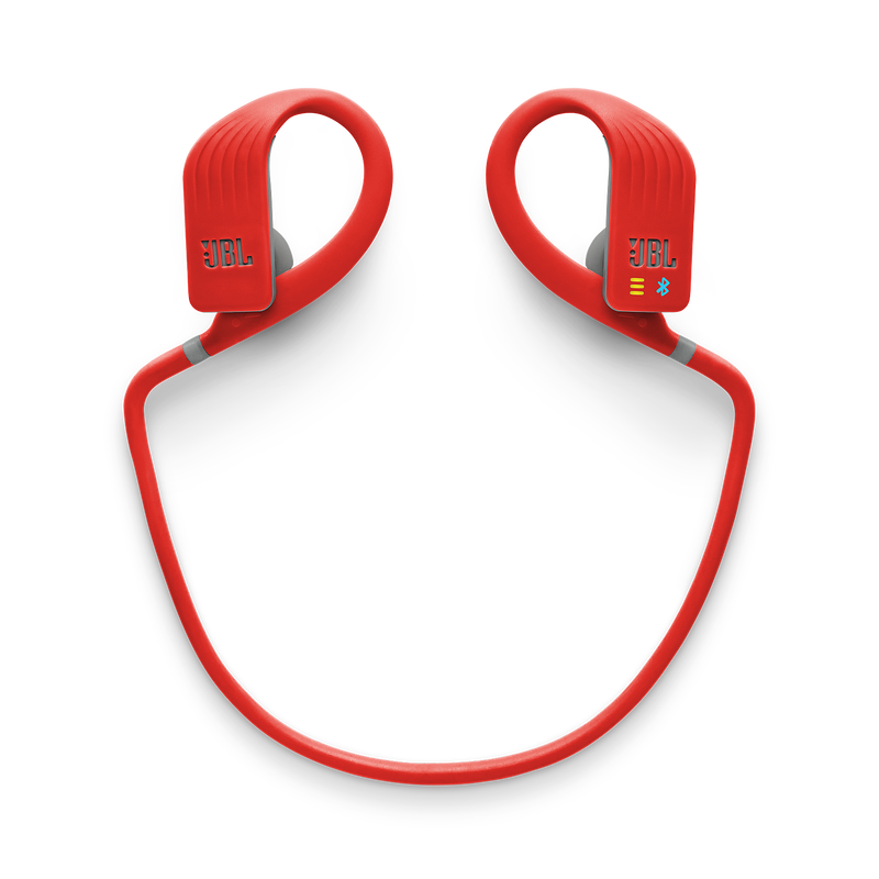 JBL Endurance DIVE - Red - Waterproof Wireless In-Ear Sport Headphones with MP3 Player - Detailshot 3 image number null