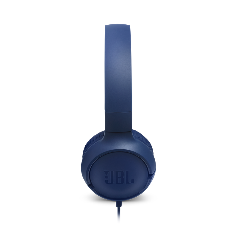 JBL Tune 500 - Blue - Wired on-ear headphones - Detailshot 2 image number null