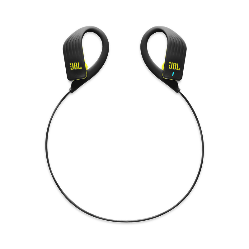 JBL Endurance SPRINT - Yellow - Waterproof Wireless In-Ear Sport Headphones - Detailshot 2 image number null