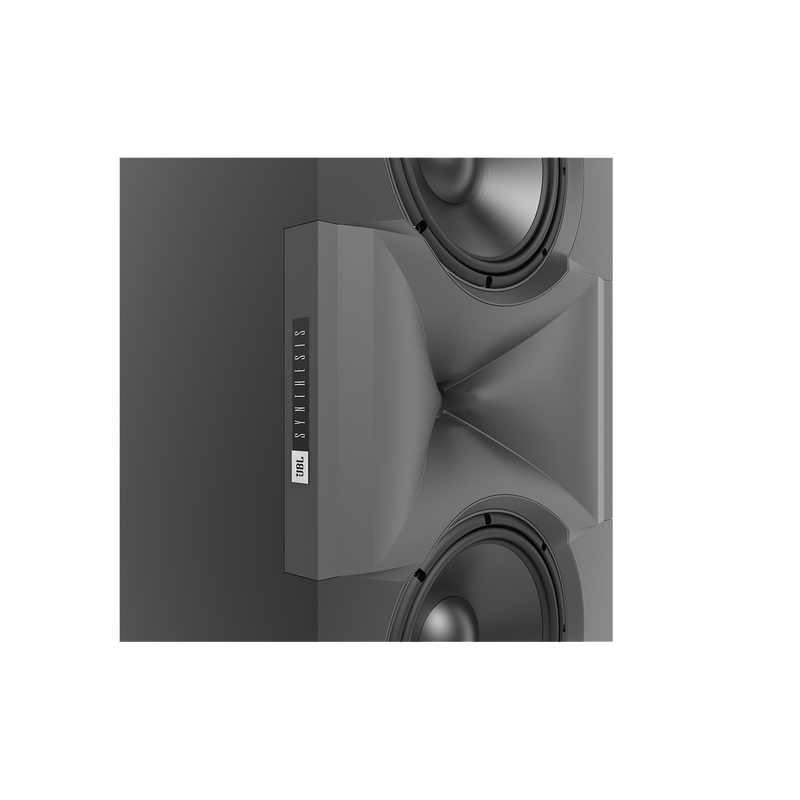SCL-1 - Black - 2-Way Dual 12-inch (300mm) Custom LCR Loudspeaker - Detailshot 8 image number null