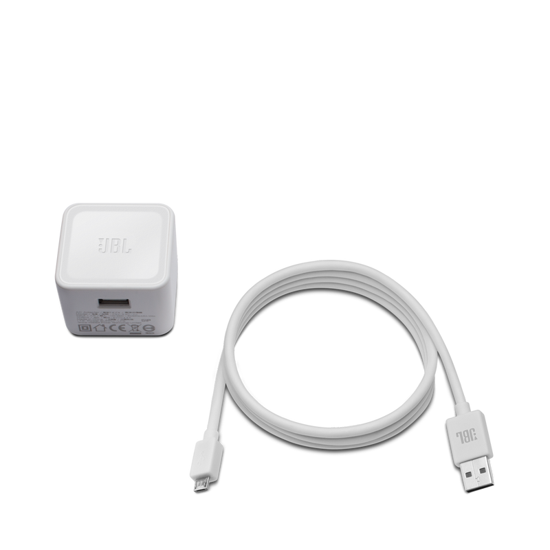 JBL Charge 2 - White - Portable Bluetooth speaker with massive battery to charge your devices - Detailshot 1 image number null