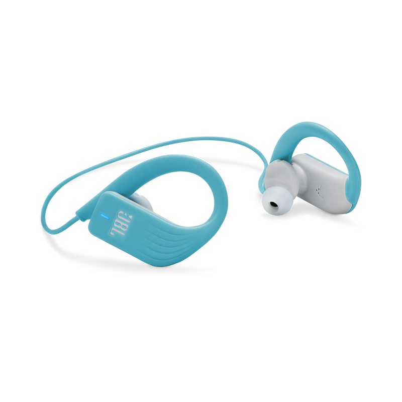 JBL Endurance SPRINT - Teal - Waterproof Wireless In-Ear Sport Headphones - Detailshot 1 image number null