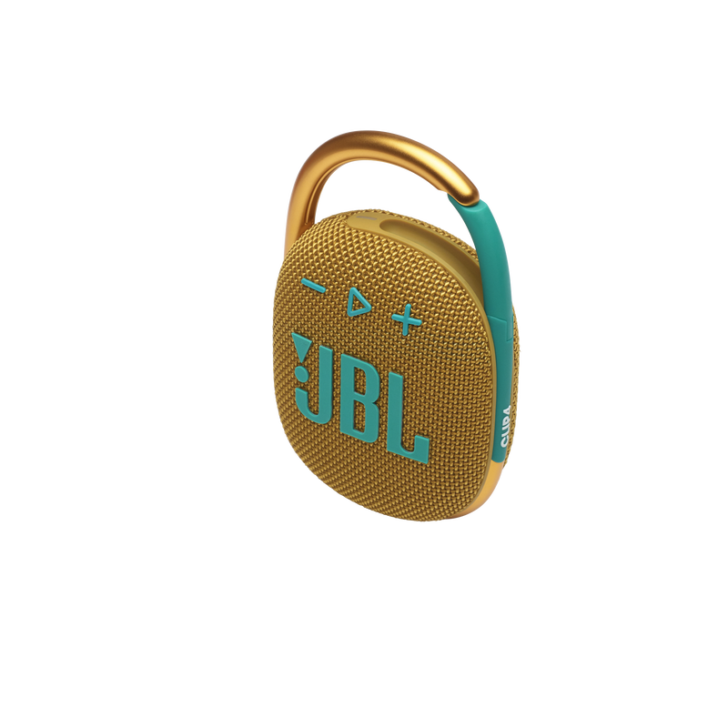 JBL Clip 4 - Yellow - Ultra-portable Waterproof Speaker - Detailshot 2 image number null