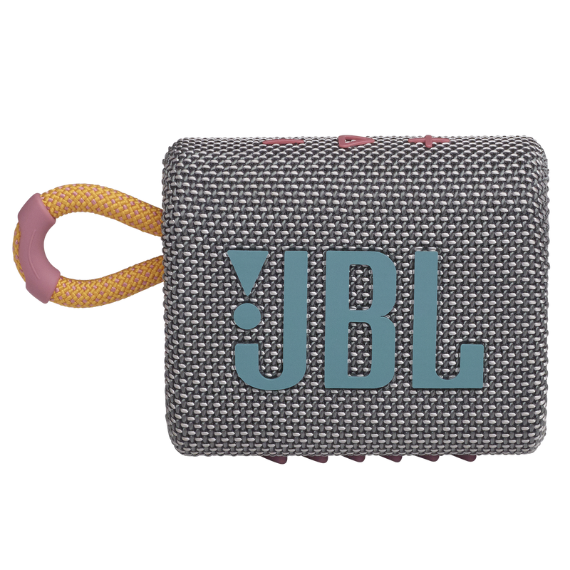 JBL Go 3 - Grey - Portable Waterproof Speaker - Front image number null