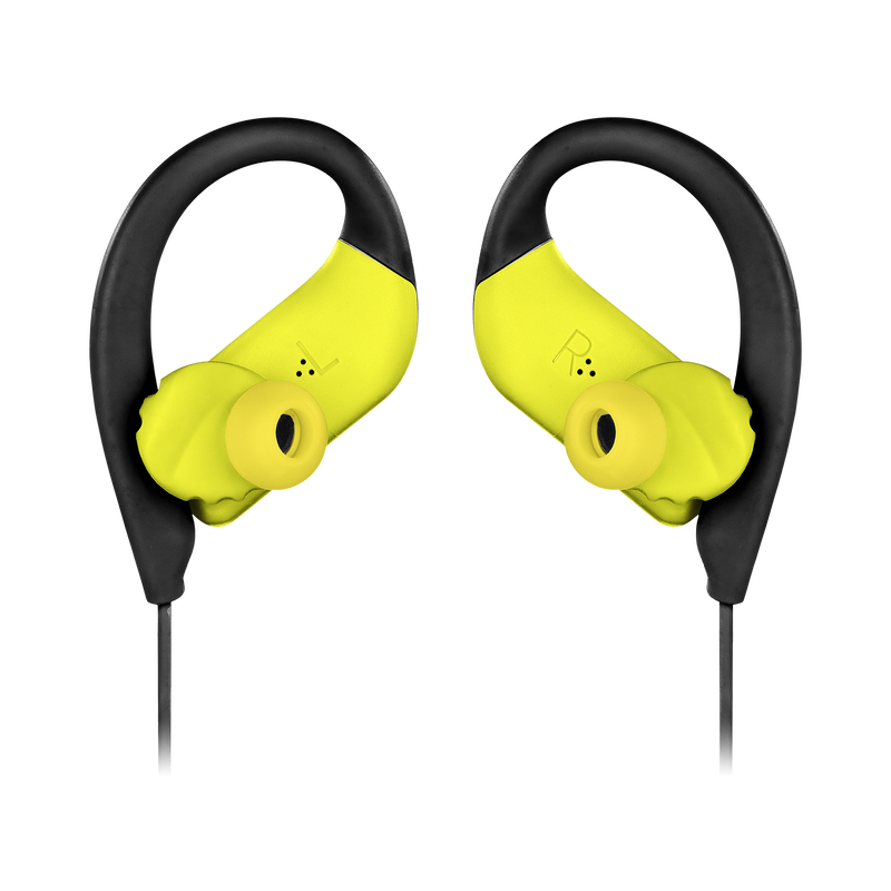 JBL Endurance SPRINT - Yellow - Waterproof Wireless In-Ear Sport Headphones - Detailshot 3 image number null