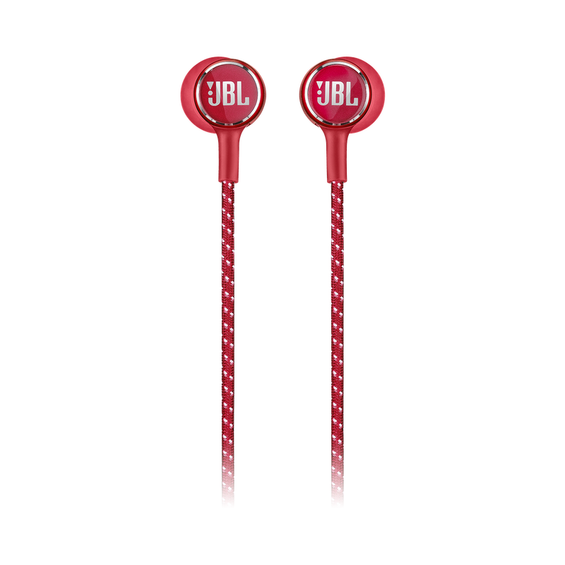 JBL Live 200BT - Red - Wireless in-ear neckband headphones - Front image number null