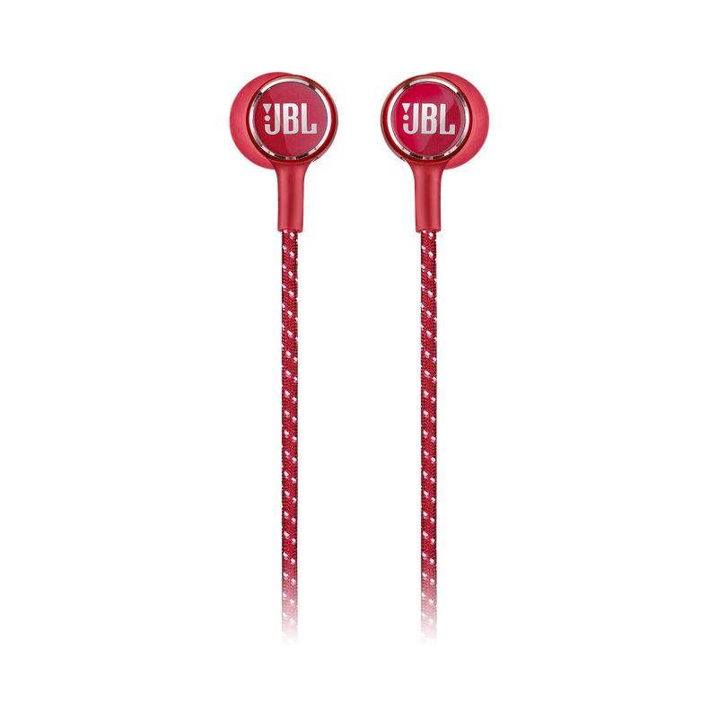 JBL Live 200BT - Red - Wireless in-ear neckband headphones - Front image number null
