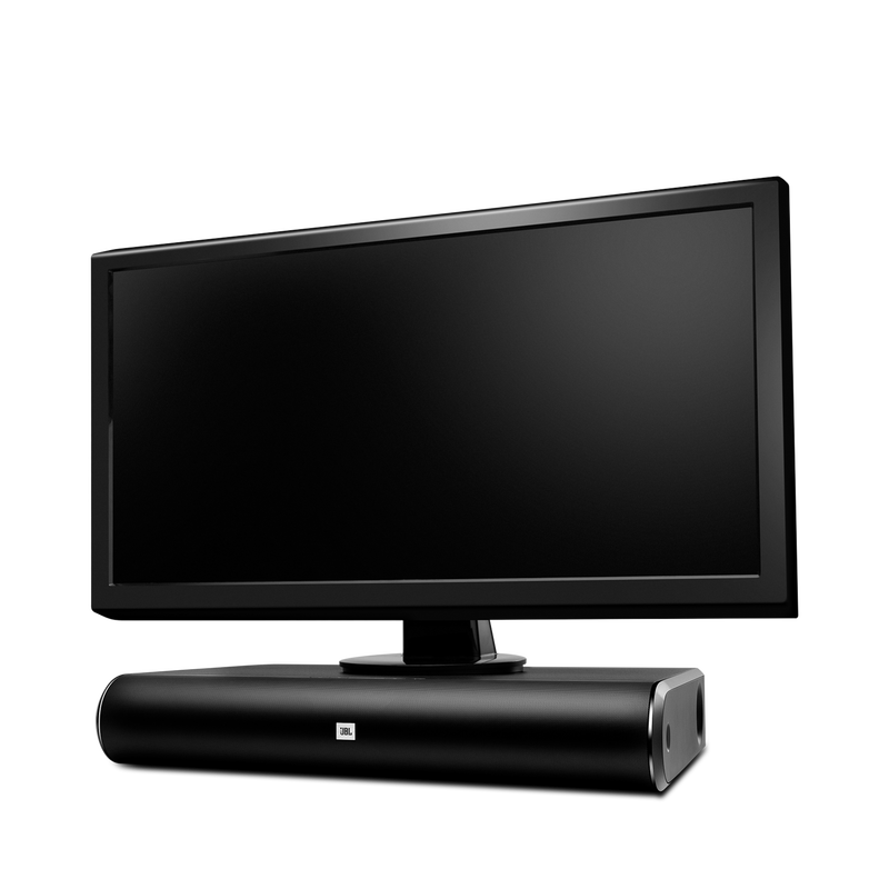 JBL Cinema Base - Black - Home cinema 2.2 all in one soundbase for television - Detailshot 1 image number null