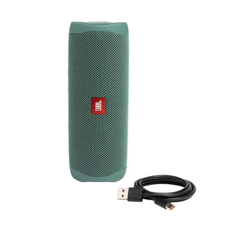 JBL Flip 5 Eco edition - Forest Green - Portable Speaker - Eco edition - Detailshot 2 image number null