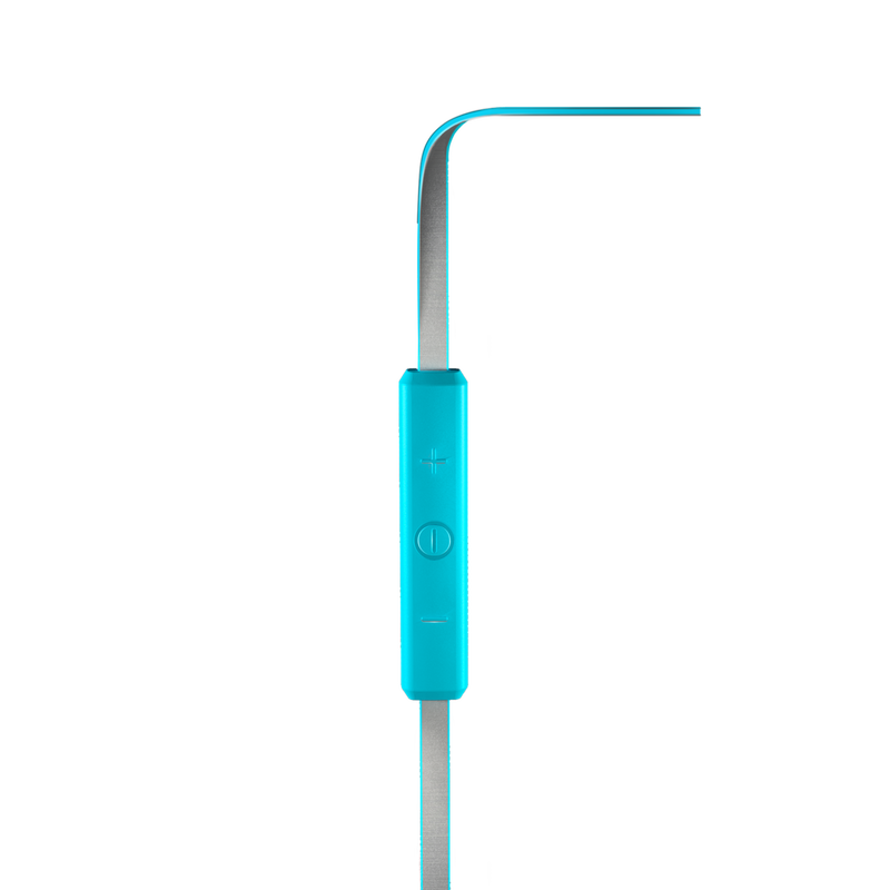 Synchros Reflect BT - Blue - Lightest Bluetooth Sport Earphones - Detailshot 1 image number null