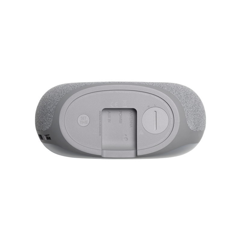 JBL Horizon 2 FM - Grey - Bluetooth clock radio speaker with FM - Bottom image number null