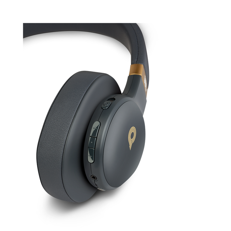 JBL E55BT Quincy Edition - Space Gray - Wireless over-ear headphones with Quincy’s signature sound. - Detailshot 2 image number null