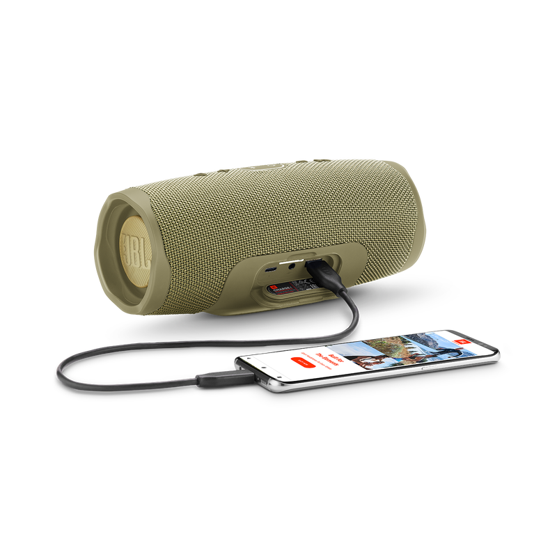 JBL Charge 4 - Sand - Portable Bluetooth speaker - Detailshot 4 image number null