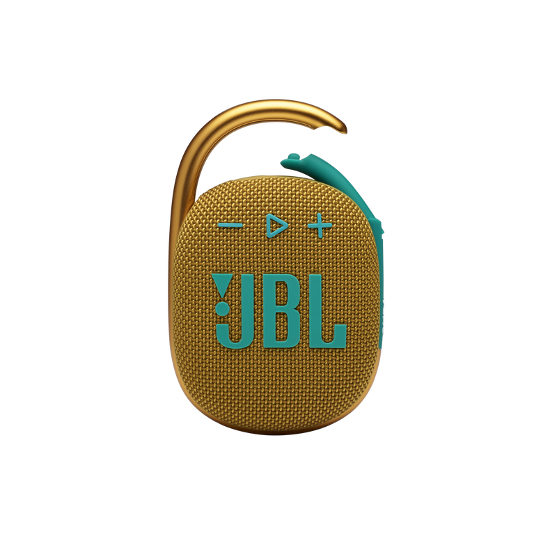 JBL Clip 4 - Yellow - Ultra-portable Waterproof Speaker - Front image number null