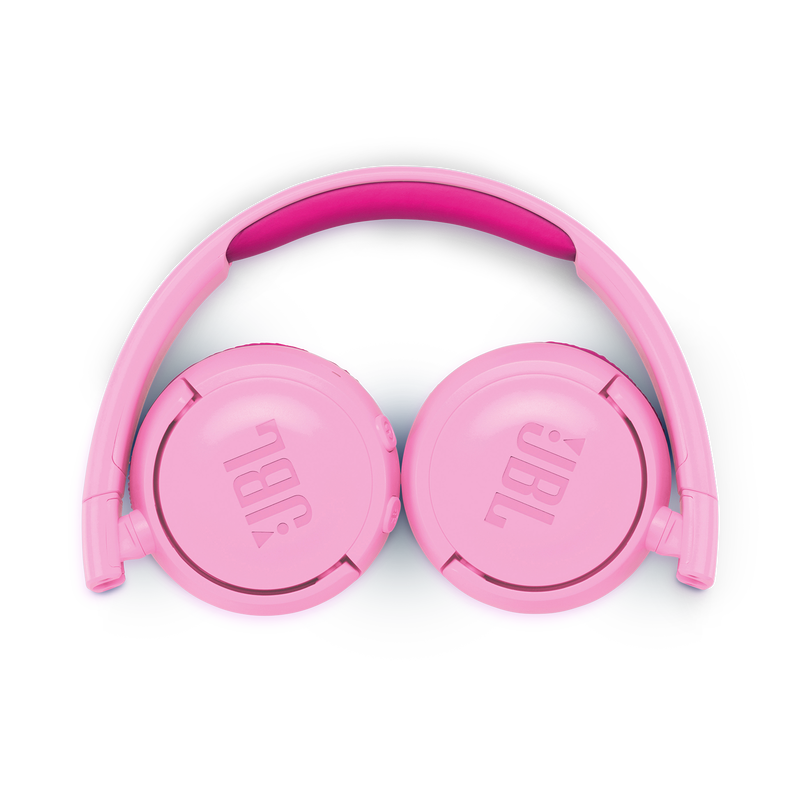 JBL JR300BT - Punky Pink - Kids Wireless on-ear headphones - Detailshot 3 image number null