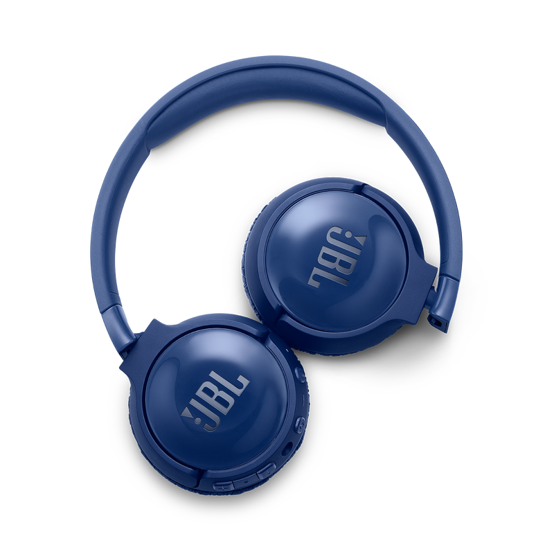 JBL Tune 600BTNC - Blue - Wireless, on-ear, active noise-cancelling headphones. - Detailshot 4 image number null