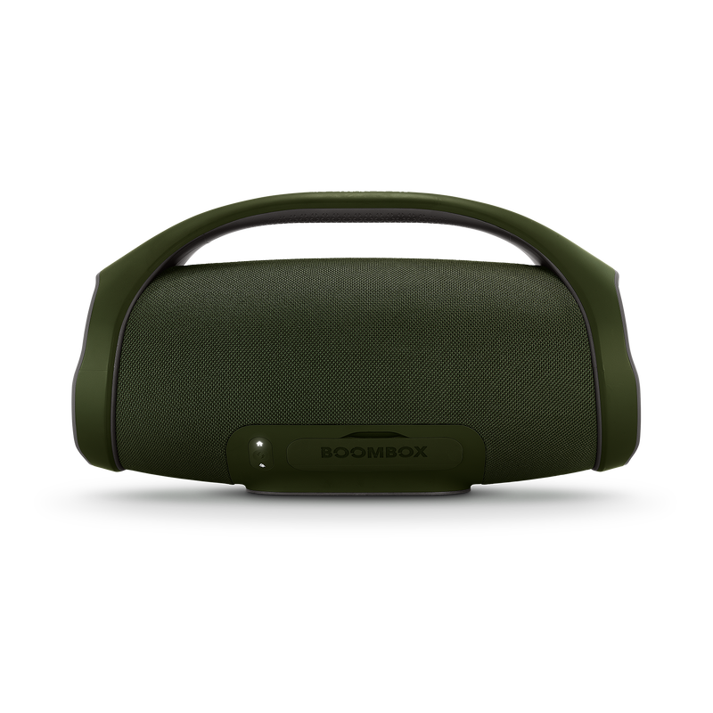 JBL Boombox - forest green - Portable Bluetooth Speaker - Back image number null
