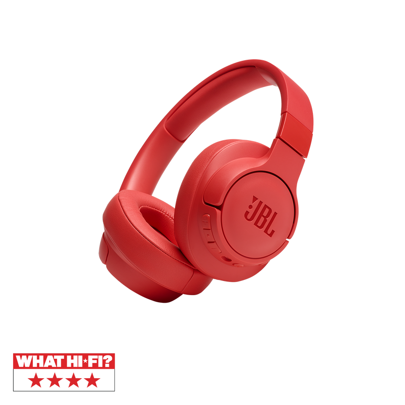 JBL Tune 750BTNC - Coral Orange - Wireless Over-Ear ANC Headphones - Hero image number null