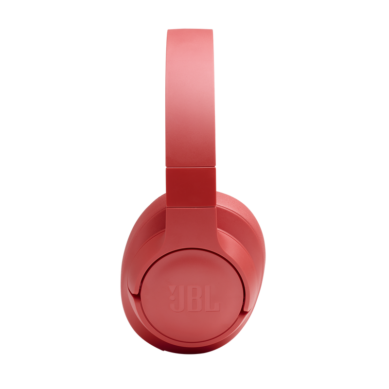 JBL TUNE 700BT - Coral - Wireless Over-Ear Headphones - Detailshot 4 image number null