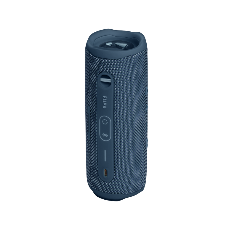 JBL Flip 6 - Blue - Portable Waterproof Speaker - Back image number null