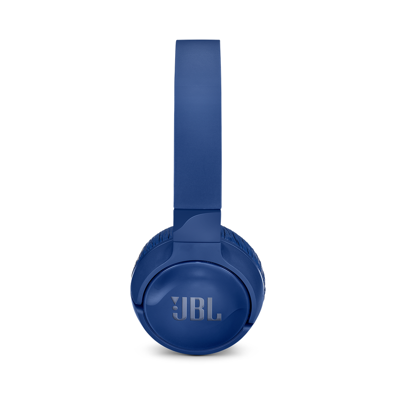 JBL Tune 600BTNC - Blue - Wireless, on-ear, active noise-cancelling headphones. - Left image number null