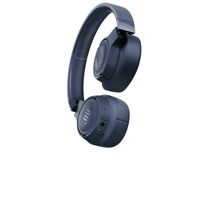 JBL TUNE 700BT - Blue - Wireless Over-Ear Headphones - Detailshot 1 image number null