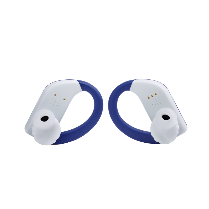 JBL Endurance PEAK - Blue - Waterproof True Wireless In-Ear Sport Headphones - Back image number null