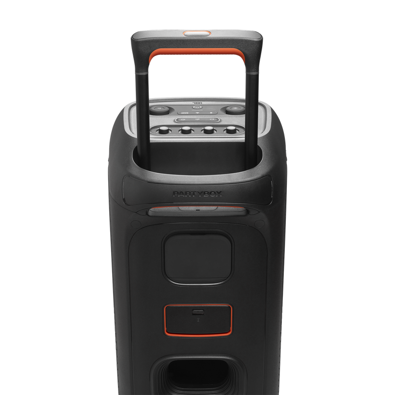 JBL PartyBox Stage 320 - Black - Portable party speaker with wheels - Detailshot 10 image number null