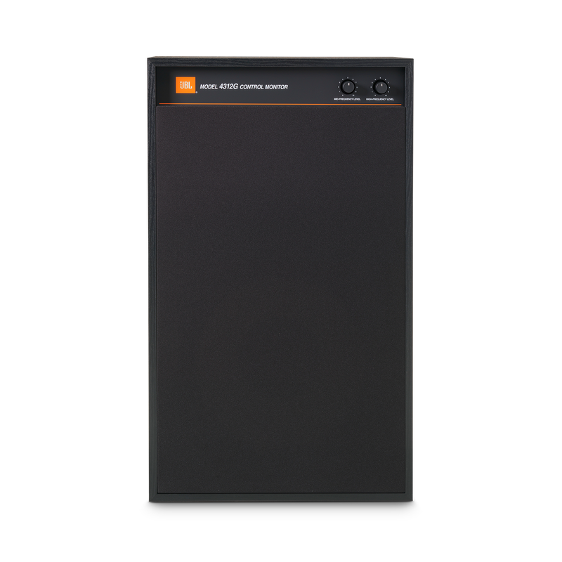 JBL 4312G - Black - 12-inch (300mm) 3-way Studio Monitor Bookshelf Loudspeaker - Front image number null
