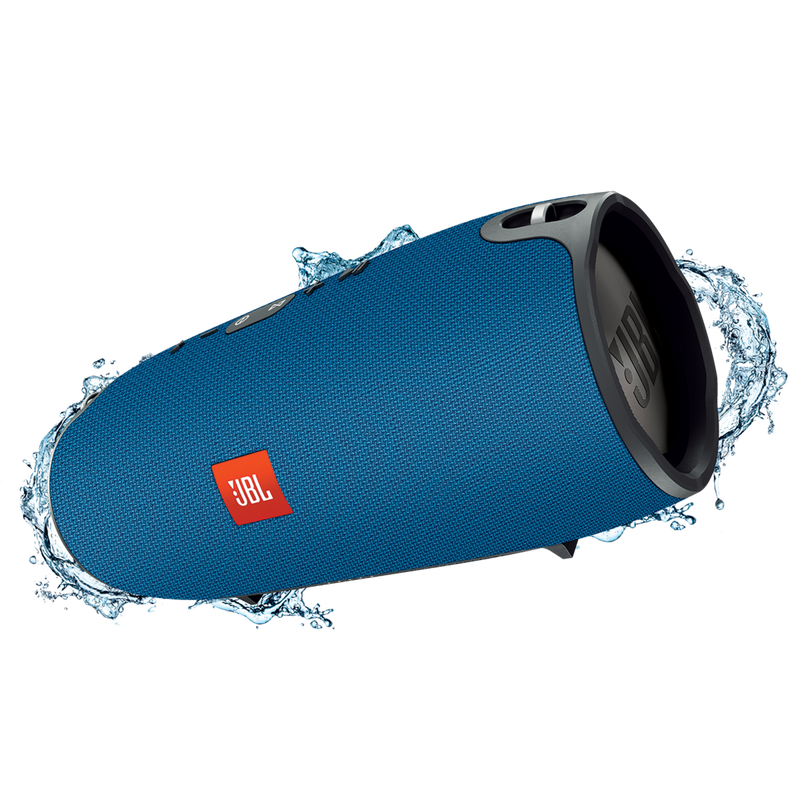 JBL Xtreme - Blue - Splashproof portable speaker with ultra-powerful performance - Hero image number null