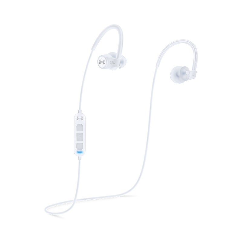 Under Armour Sport Wireless Heart Rate - White - Heart rate monitoring, wireless in-ear headphones for athletes - Detailshot 1 image number null