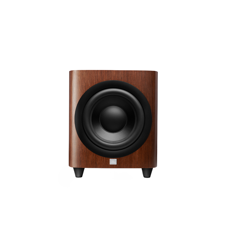 HDI-1200P - Walnut - 12-inch (300mm) 1000W Powered Subwoofer - Hero image number null