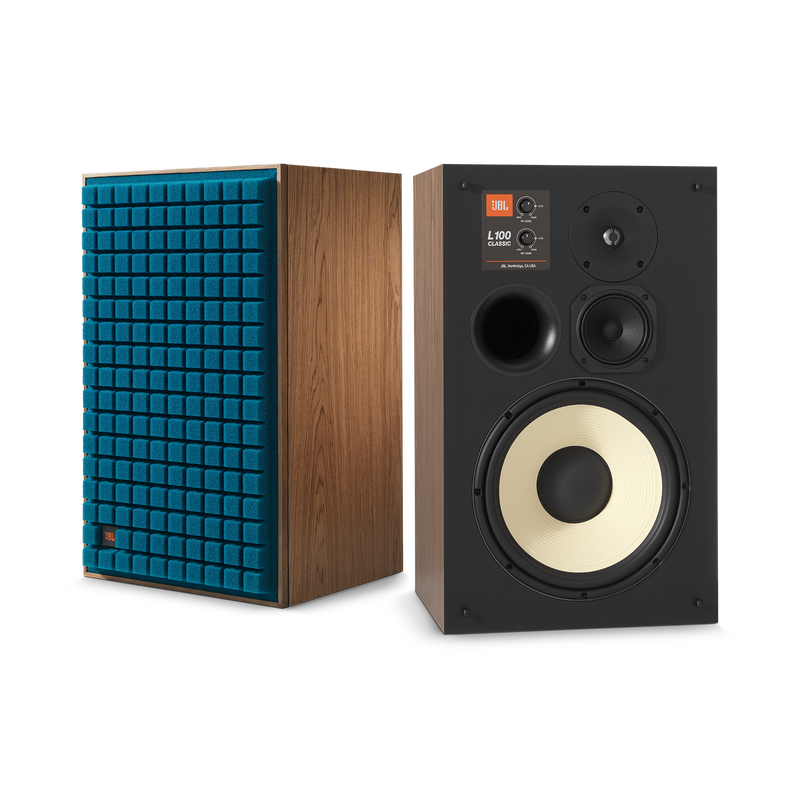 L100 Classic - Blue - 12” (300mm) 3-way Bookshelf Loudspeaker - Detailshot 2 image number null