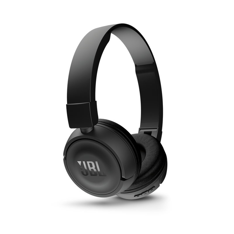 JBL T450BT - Black - Wireless on-ear headphones - Detailshot 2 image number null