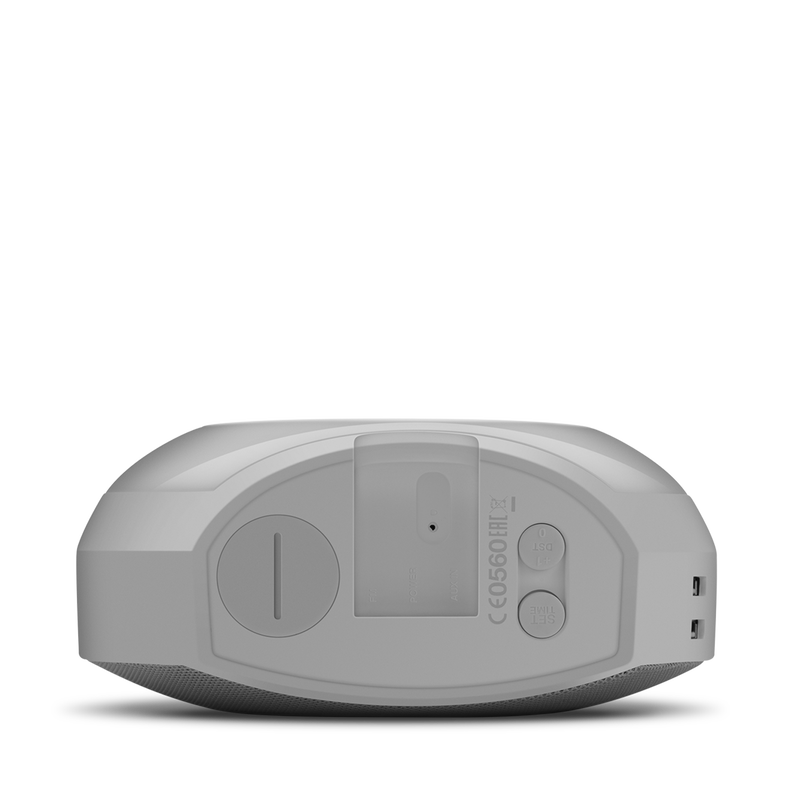 JBL Horizon - White - Bluetooth clock radio with USB charging and ambient light - Detailshot 3 image number null