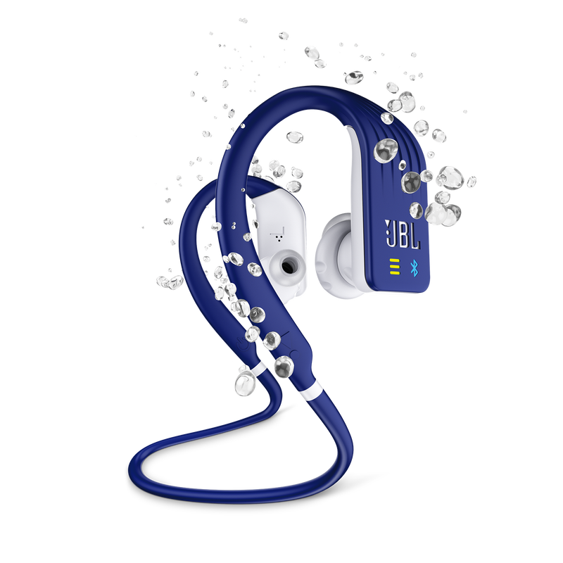 JBL Endurance DIVE - Blue - Waterproof Wireless In-Ear Sport Headphones with MP3 Player - Hero image number null