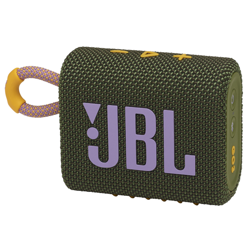 JBL Go 3 - Green - Portable Waterproof Speaker - Hero image number null
