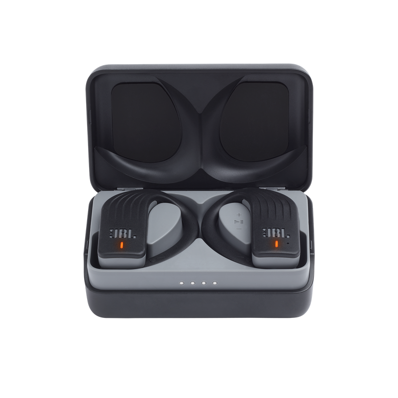 JBL Endurance PEAK - Black - Waterproof True Wireless In-Ear Sport Headphones - Hero image number null