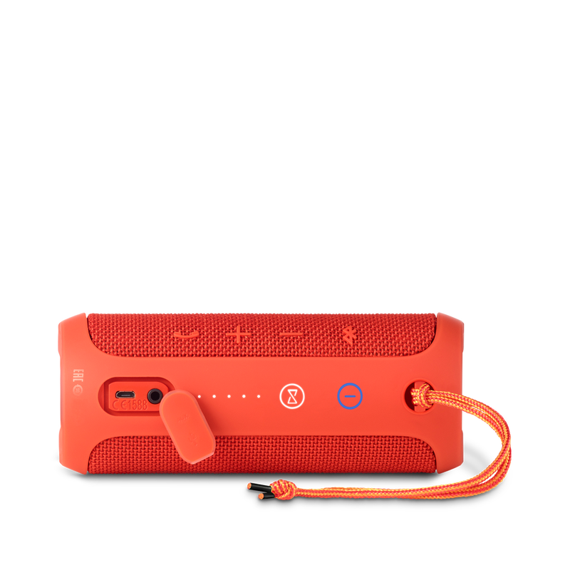 JBL Flip 3 - Orange - Splashproof portable Bluetooth speaker with powerful sound and speakerphone technology - Detailshot 3 image number null